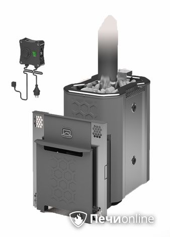 Газовая печь-каменка Теплодар Эльма-12 ЛГР в Звенигороде